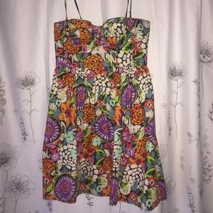 Moda sun dress with boustier top